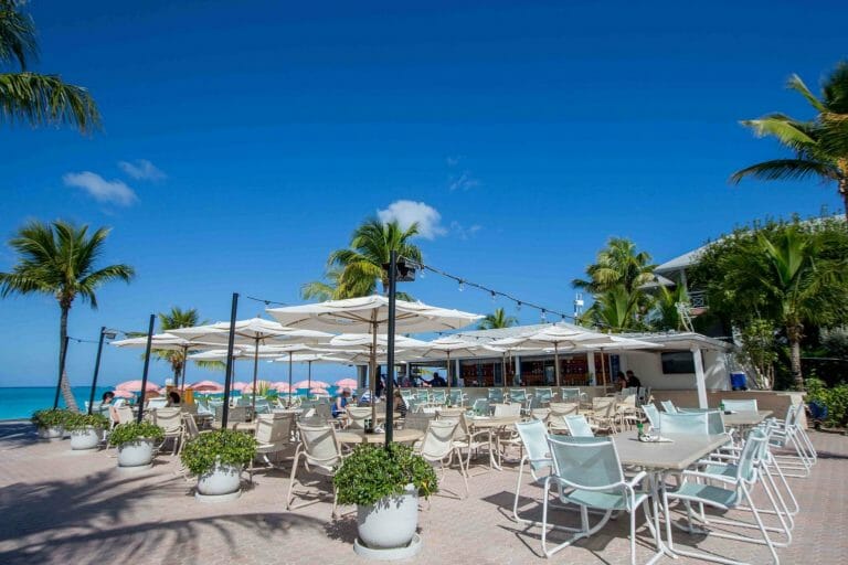 Cabana Bar Grill Restaurant At Ocean Club Resorts in Turks & Caicos