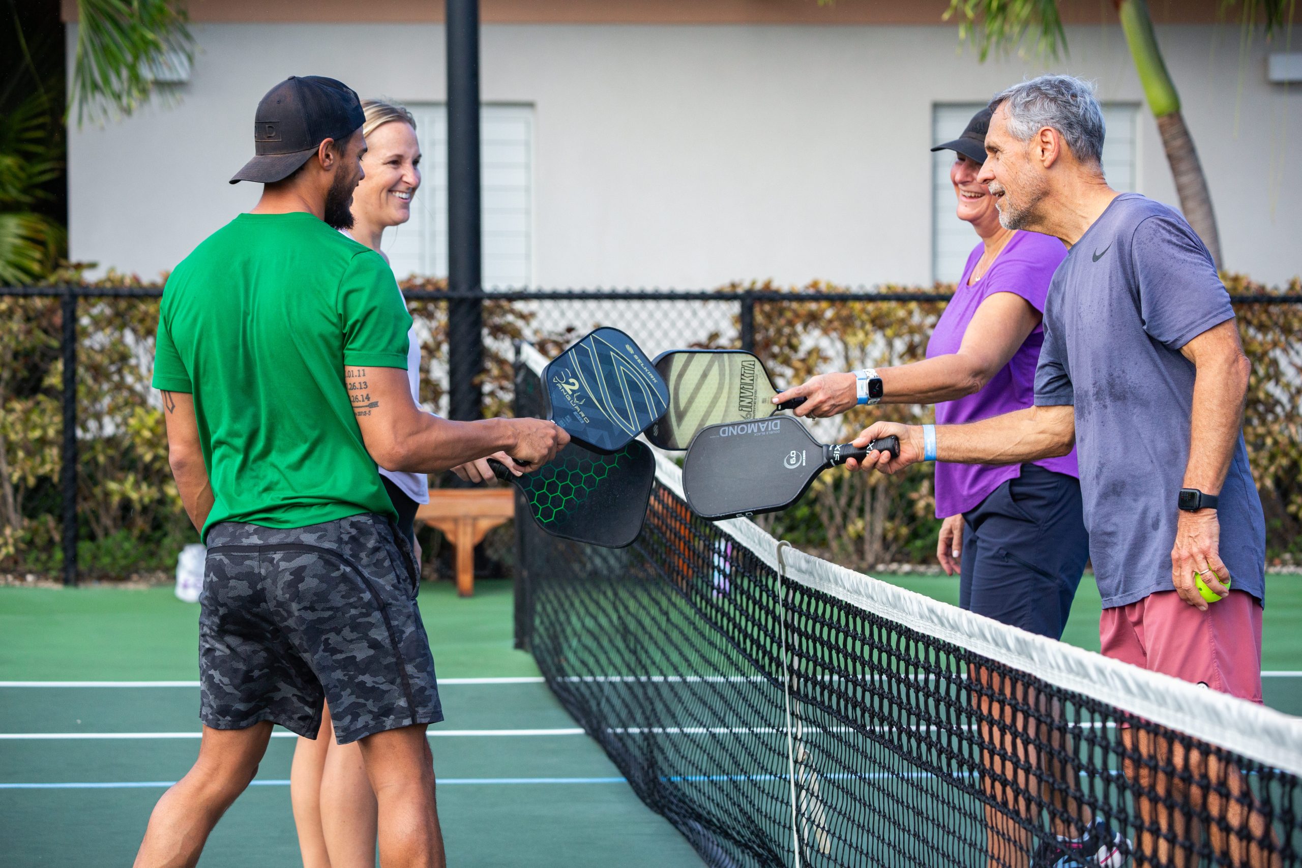 Tennis & Pickleball courts at Ocean Club Resorts