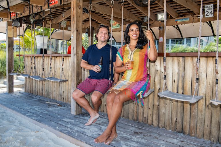 Sonona Beach Bar Restaurant At Ocean Club Resorts in Turks & Caicos