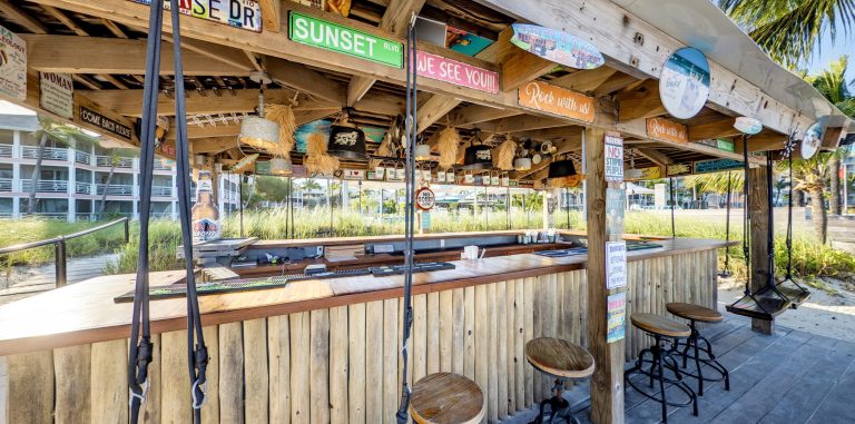 Sonona Beach Bar Restaurant At Ocean Club Resorts in Turks & Caicos